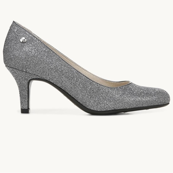 New, Never Worn Life Stride Parigi Soft System Pump Silver - Pewter Color - Picture 3 of 7